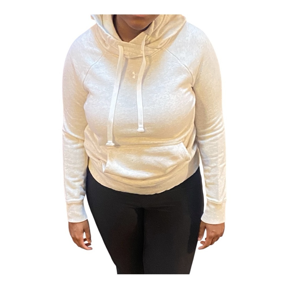 Women's Cream Color Under Armour Hoodie Size XS